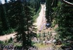 24 - Private dirt road, waterfalls & my mtn retreat - land to the right - early July.jpg